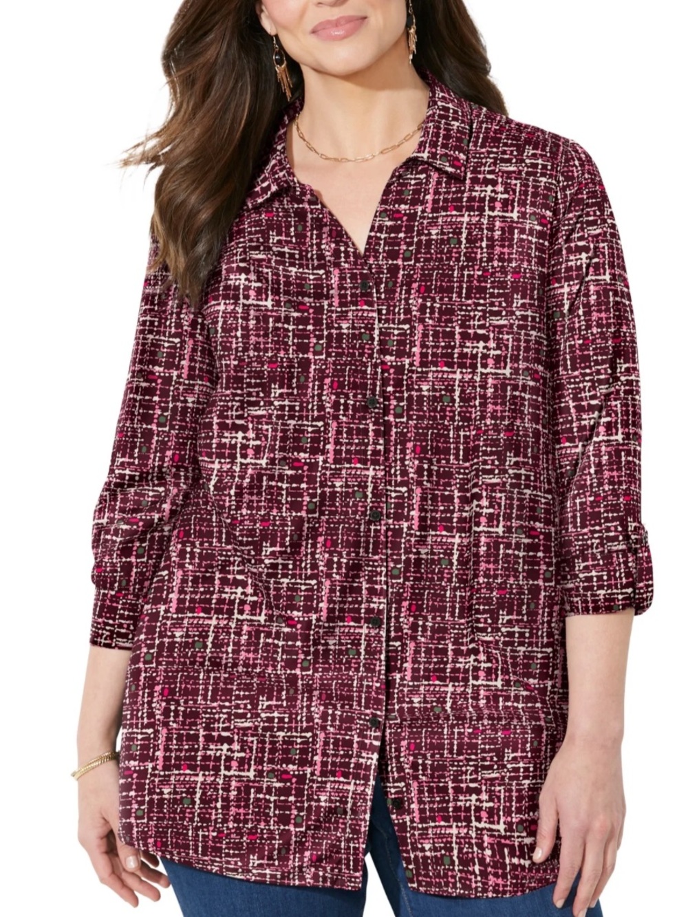 Catherine’s Wrinkle Resistant Shirt NWOT